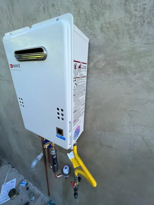 Tankless water heater installation for Richville homes
